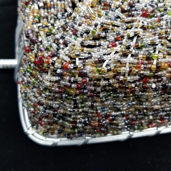 Handmade Square Aluminum Seed Bead Wire Basket - Picture 7 of 12